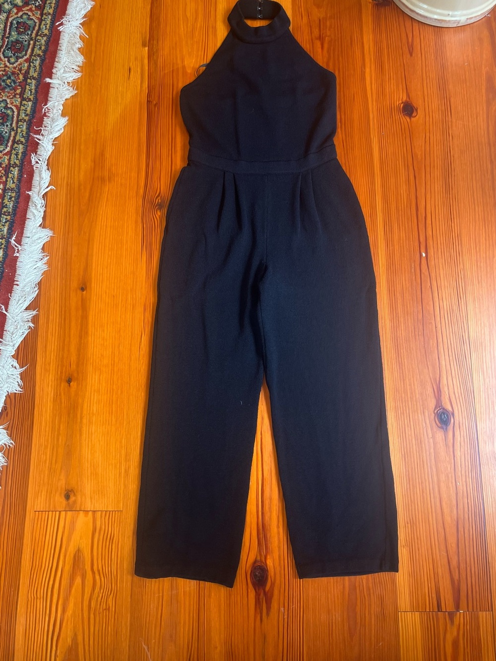 Black Halter Jumpsuit